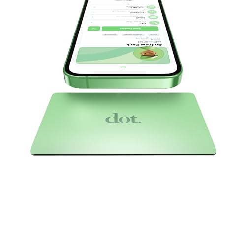 dot. Card Metal - Digital Business Card - Tap to Share NFC - iPhone & Android (Mint) - Image 1