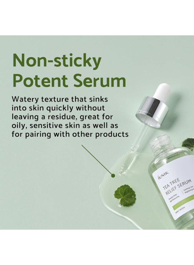 iUNIK Ionic Tea Tree Anti-Acne Serum 50ml Unisex Combination Skin Type 50.0 - Image 4