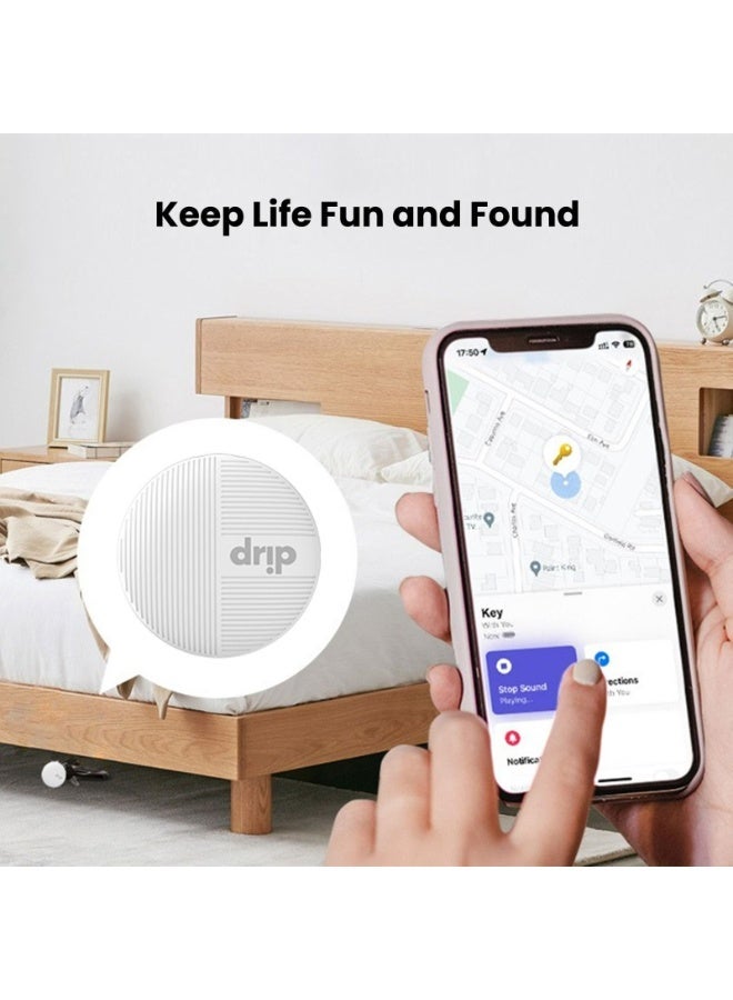 Drip EasyTag Smart Tracker – Fully Compatible Apple Find My Locator with Long-Life Battery & Loud Alarm - Image 2