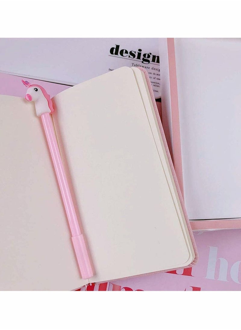 Y&D - Unicorn Notebook 2 in 1 Stationery Set with Pen, Diary Handbook Notebooks Pocket Notepad for All Ages Study School Kids Stationary Gifts Tools - Image 1