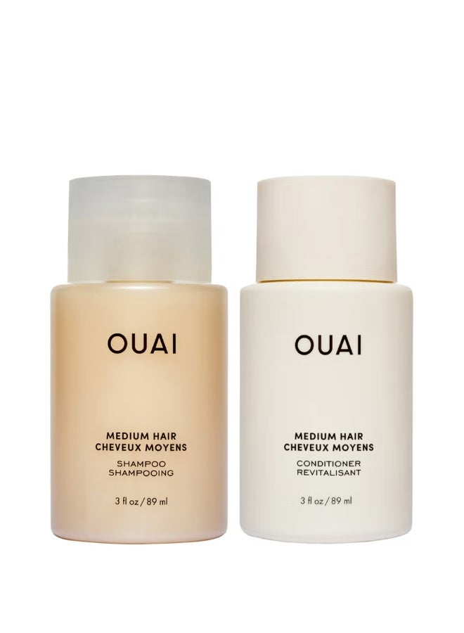 أواي مجموعة شامبو وبلسم OUAI متوسطة الحجم للسفر - Image 1
