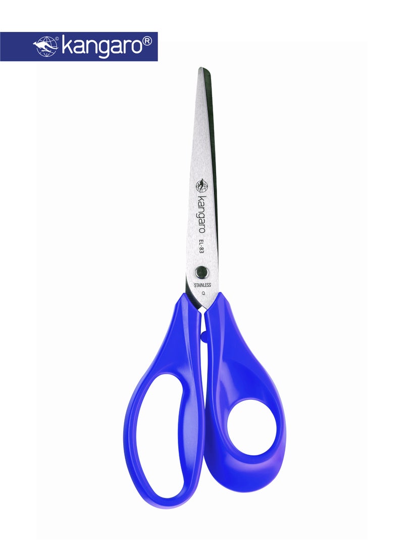 Kangaro Office Scissors 8¼ Inch 210mm Round Tip Stainless Steel - Image 1