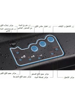 إكسبير صانع ثلج بموزع ماء اكسبير 1.6 لتر تعمل بالقارورة ستيل XPIM-40SS  - Image 5