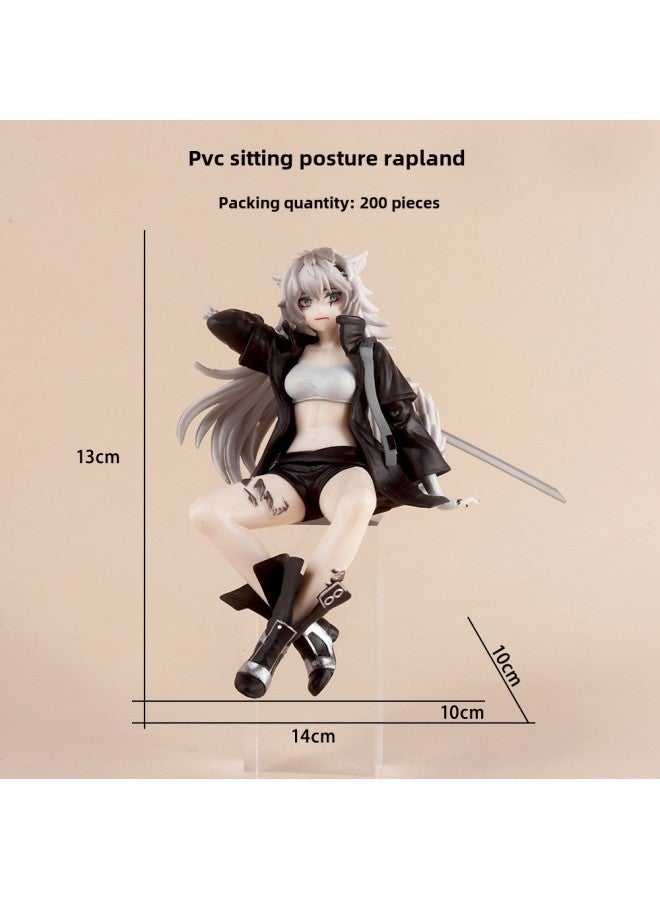 Women's Figure Collection Of Fulian Aniya Irena Sonia Nana Yukino Hatsune Conner Camu Y-Color:4 Sitting Lapland (bag)  - Image 1