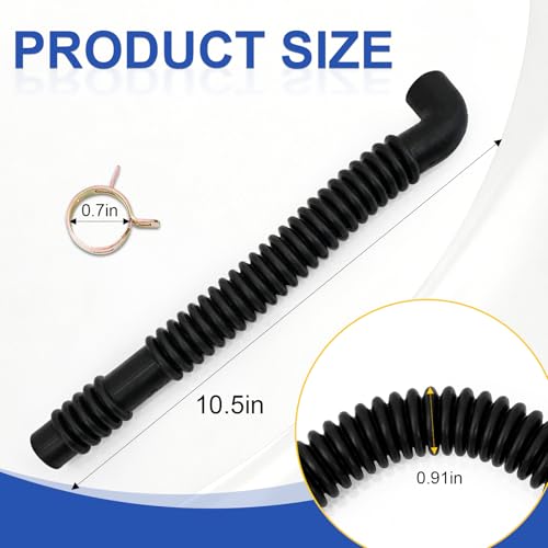 Delixike 314781702 321235101 1172245 Replacement Furnace Drain Hose Compatible with Carrier Bryant Payne Furnaces Durable HeatResistant Hose for Condensate Drainage - Image 3