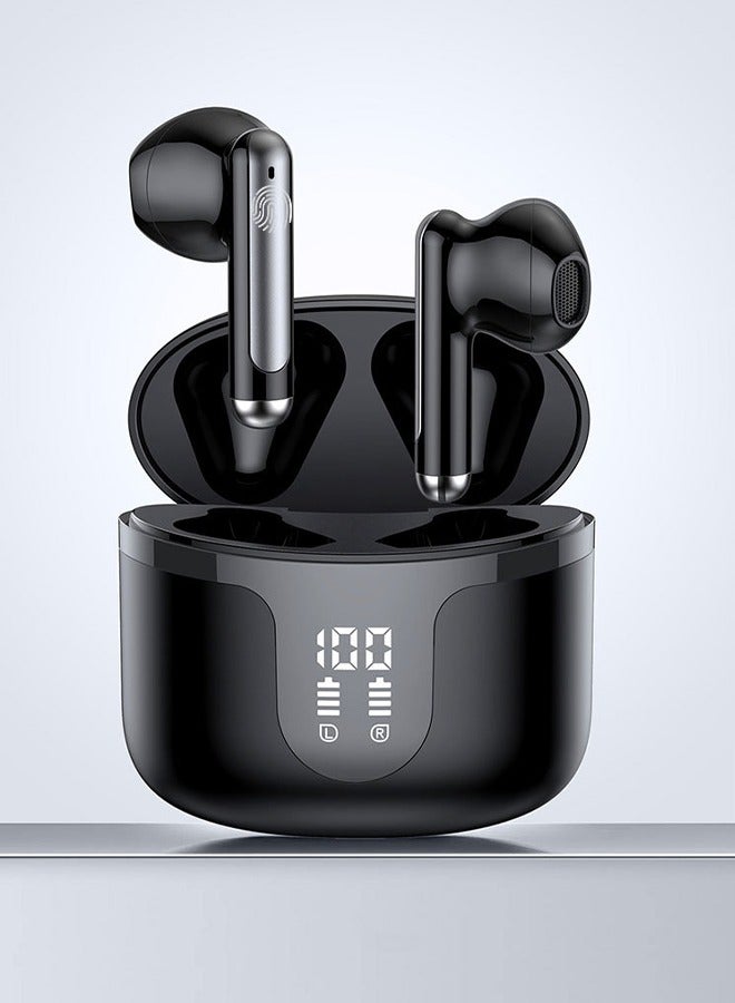 DUNISO Wireless Earphones Bluetooth 5.3 in-Ear Wireless Earbuds Bluetooth Earbuds Touch Control, Charging Case With LED Power Display for Running Sport Gym  - Image 1
