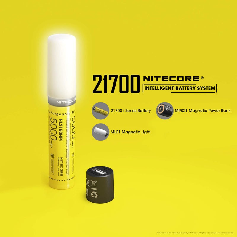 Nitecore MPB21 Mini Rechargeable Lantern Flashlight Bundle with 5000mAh Battery Charger and LumenTac Micro USB Cable - Image 3