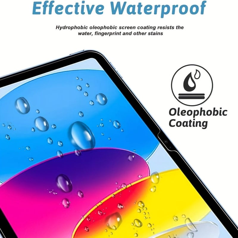 HD Tempered Glass Screen Protector For iPad 10th Gen 10.9 Inch 2022 - Image 3