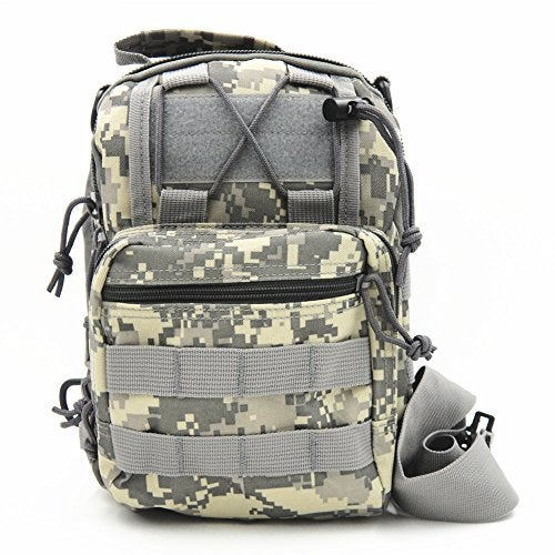 FAMI Outdoor Tactical Bag Backpack, Military Sport Bag Pack Sling Shoulder Backpack Tactical Satchel for Every Day Carry (ACU) - Image 5