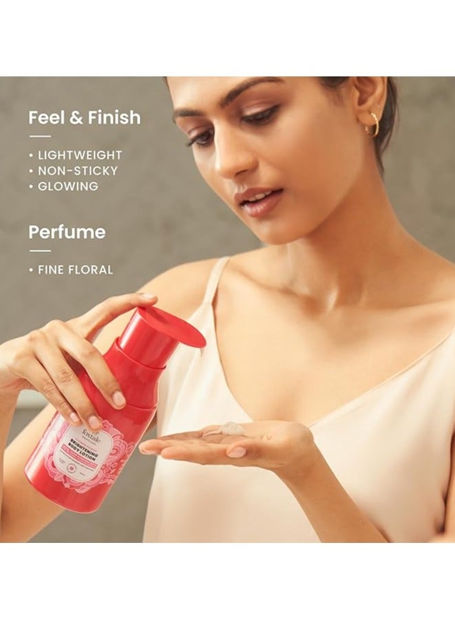 foxtale Spf 30 Detan Brightening Body Lotion With Niacinamide & Vitamin C For Glowing Skin|Lightweight & Non-Sticky|Floral Fragrance|Body Lotion For Men & Women|All Skin Type|200 Ml - Image 4