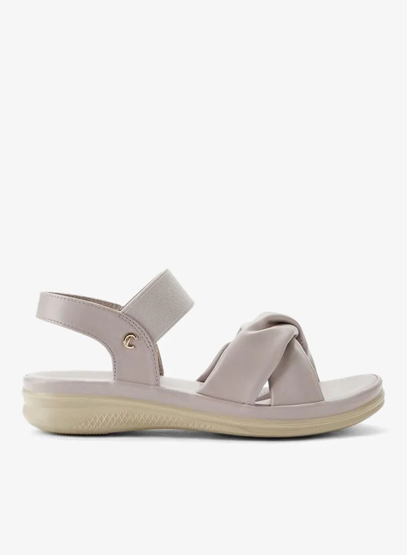 لو كونفورت Women Cross Strap Comfort Sandals