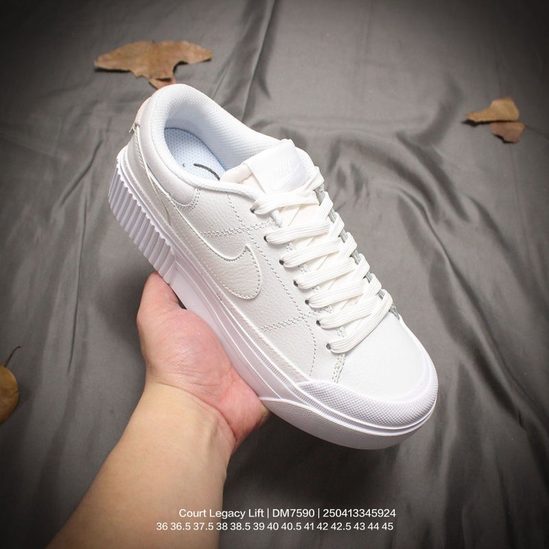 Putian Court Legacy Low-Top Platform Board Shoes Couple Campus Classic All-Match Casual Sports White Shoes - Image 1