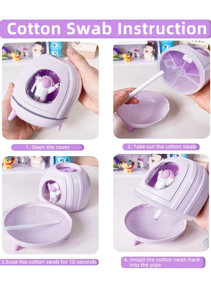 هومستر ميني USB مرطب كبسولة سفينة فضائية 250 مل مع 7 ألوان LED ضوء ليلي ، مرطب صغير للأطفال ، مصنع ، غرفة نوم ، مكتب ، مكتب ، غرفة الأطفال - Image 5