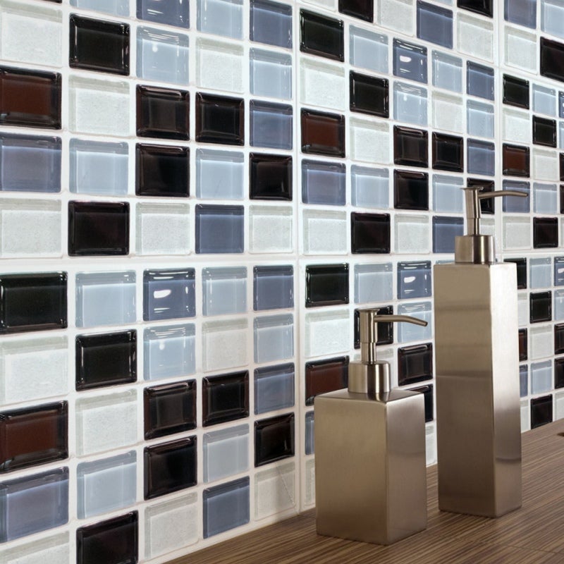 Mosaic Wall Sticker: High-Quality PVC Material, Rich Color Pattern - Removable & Easy Install Self Adhesive Tile for Bathroom Bedroom Kitchen Home Decor - Image 2