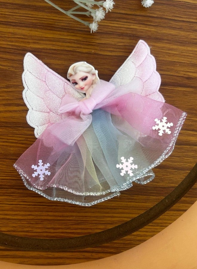 Radhya Accessories Hair Clips for Girls Hair accessories Hair accessories for Kids Girls Toddlers Korean hair clips Butterfly hair clips Gift for girls (Pink) - Image 1