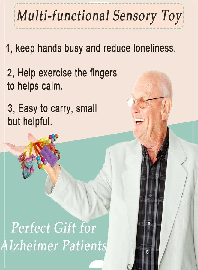 Heyshapeing Sensory Toys for Alzheimer Patients Anxiety Relief Dementia Ring Dementia Fidget Toys - Image 5