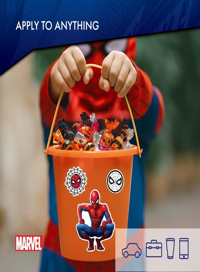 WALL PALZ Marvel Spider-Man Decals - Set of 3 Vinyl Stickers for Water Bottle Bike Helmet Laptop Skateboard Car - Marvel Stickers for Kids and Adults - Image 5