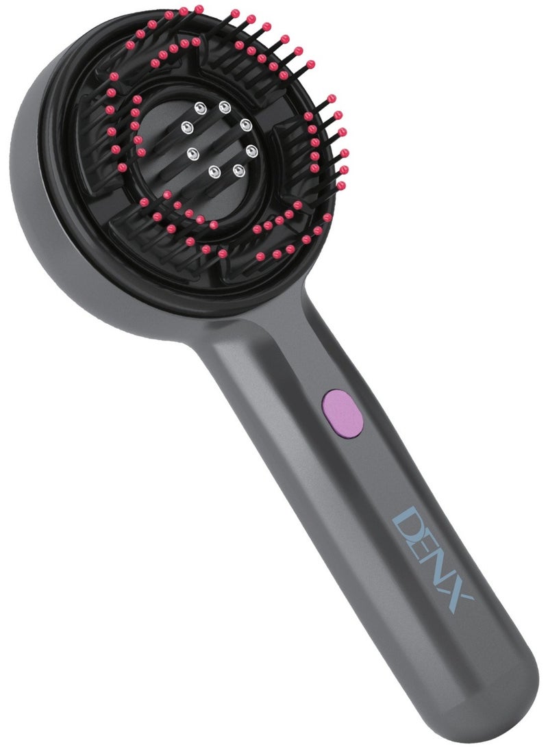 Denx Electric Scalp Massage Brush with Innovative Bristle Movement – 3 Massage Levels – 1400mAh Battery – Type-C Charging – Designed for Scalp Massage & Improved Blood Circulation – Suitable for All Hair Types – Lightweight & Comfortable for Daily Use - Image 1