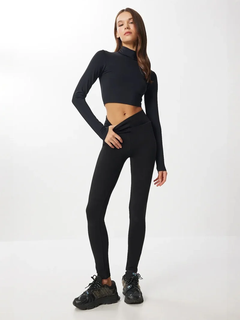 إسطنبول الساحرة ISTANBUL High Waist Slim Fit Pull-On Leggings