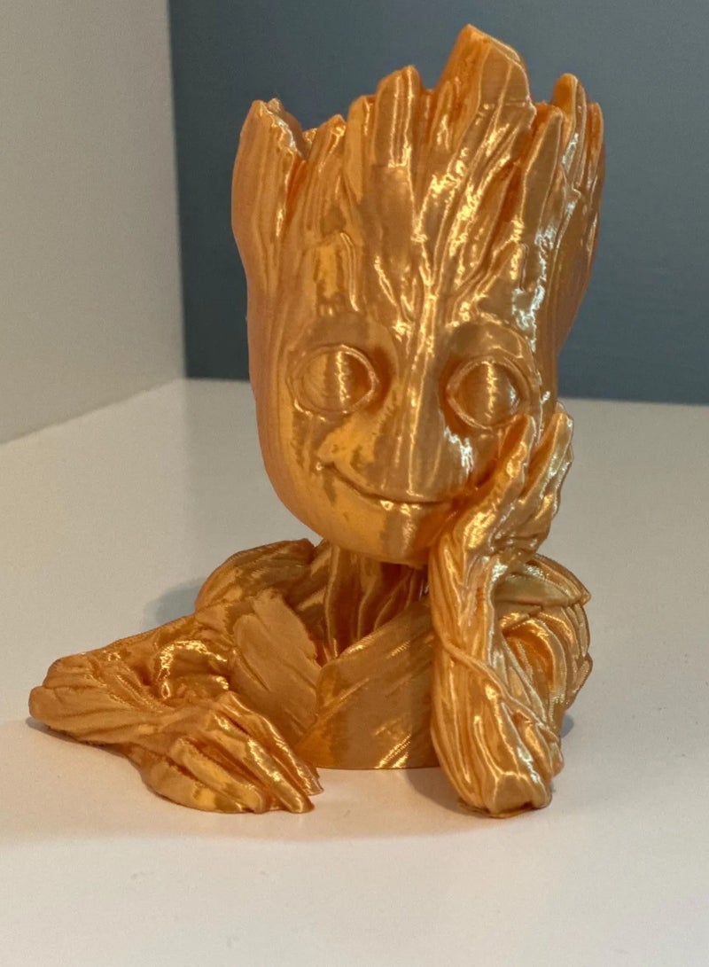 Guardians Of The Galaxy Groot Statue Decor Modern Decorative Piece For Living Room, Shelf, And Office - Made Of Solid Material - Image 1