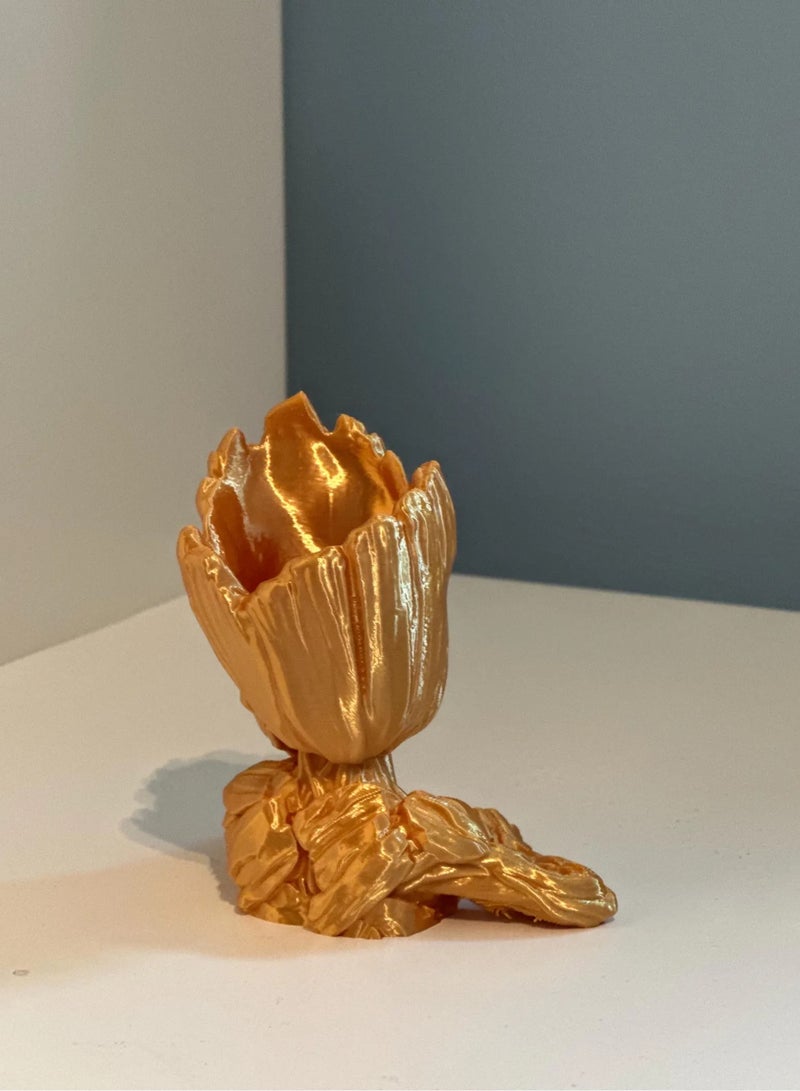 Guardians Of The Galaxy Groot Statue Decor Modern Decorative Piece For Living Room, Shelf, And Office - Made Of Solid Material - Image 2