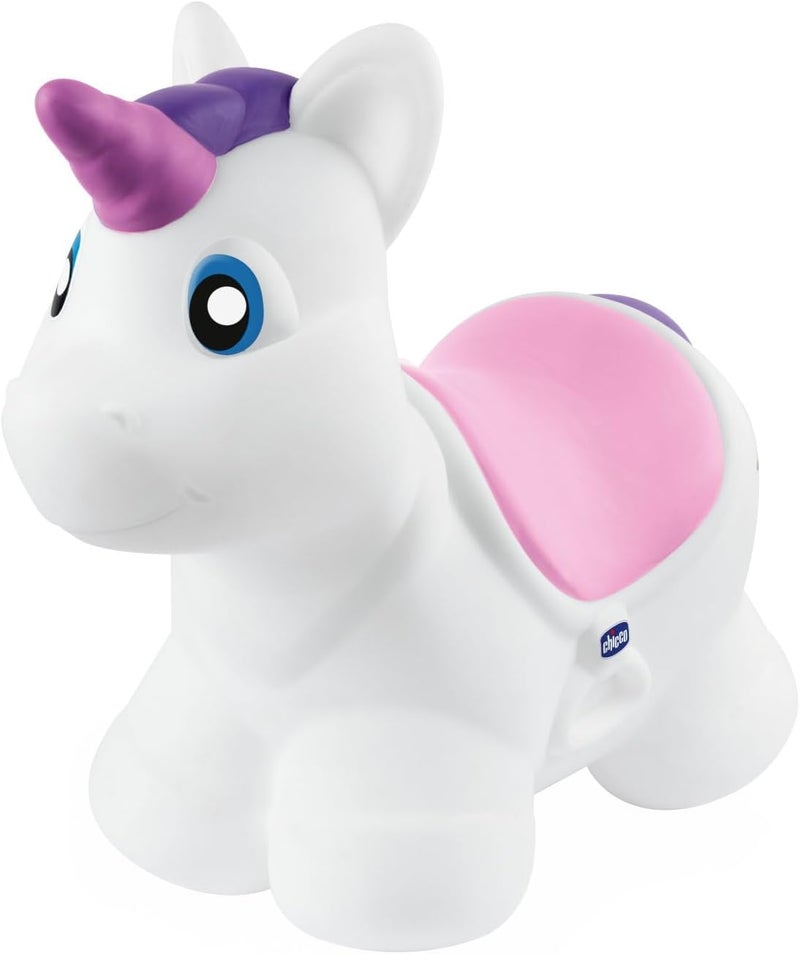 Chicco Bouncy Unicorn Inflatable Ride-On Toy for Kids - Image 1