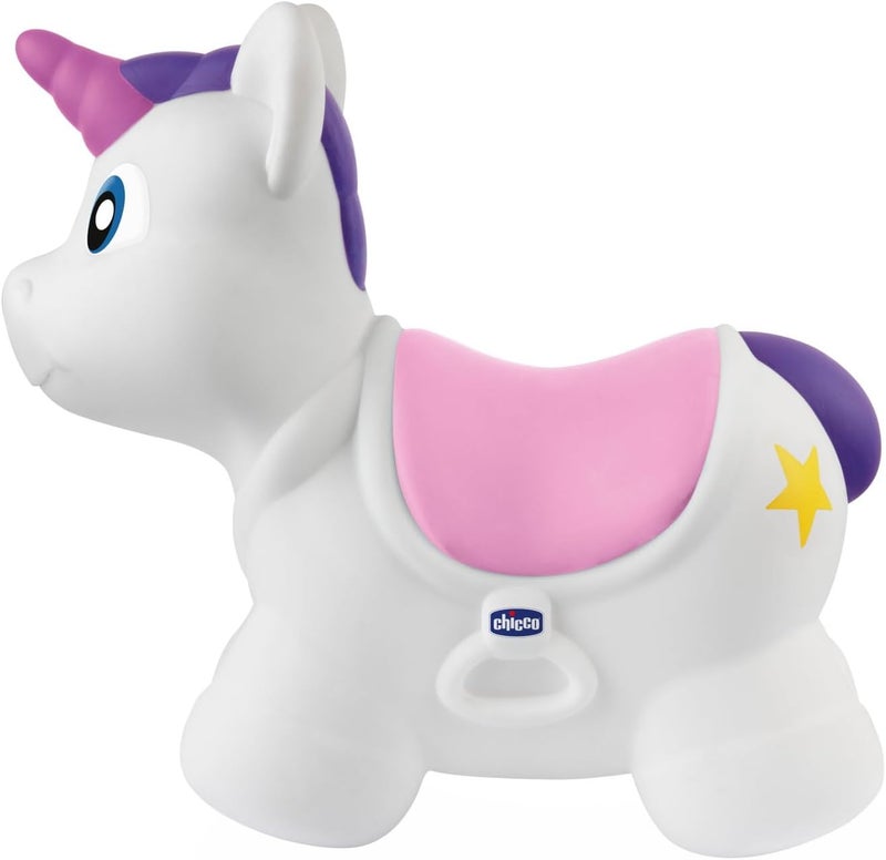 Chicco Bouncy Unicorn Inflatable Ride-On Toy for Kids - Image 3