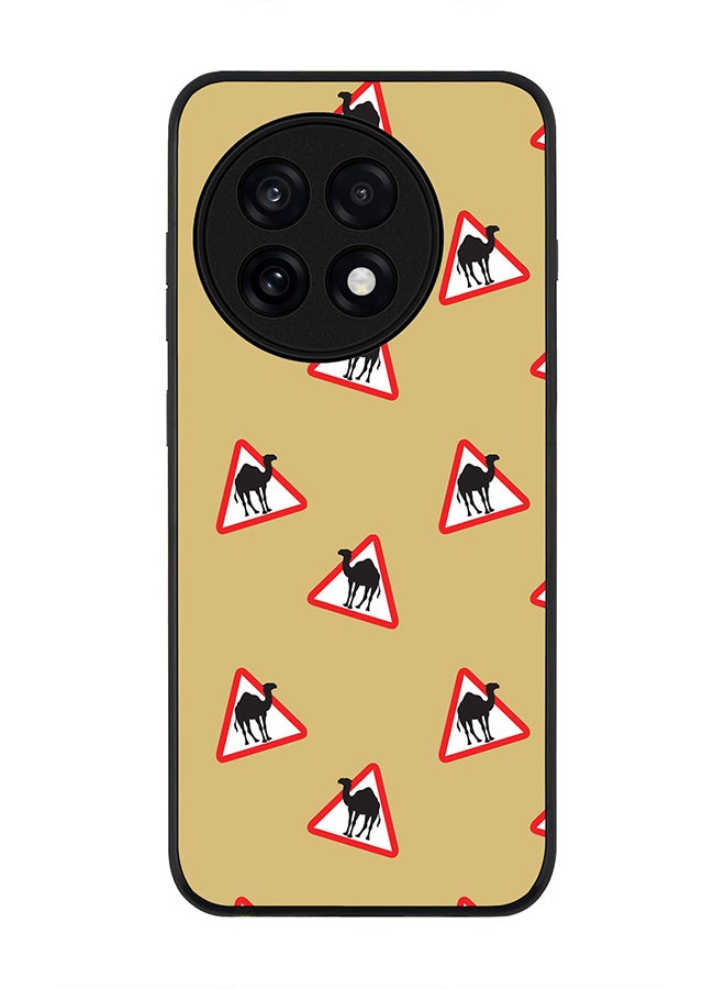 Stylizedd For OnePlus 13R / Ace 5 Pro Case,Slim fit Camera Protection, Shockproof Thin Phone cover  - Camel Signs