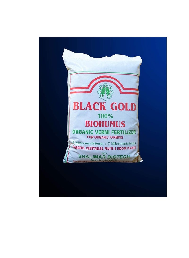 Black Gold Organic Vermi Fertilizer 2 lb Black Gold 100%
