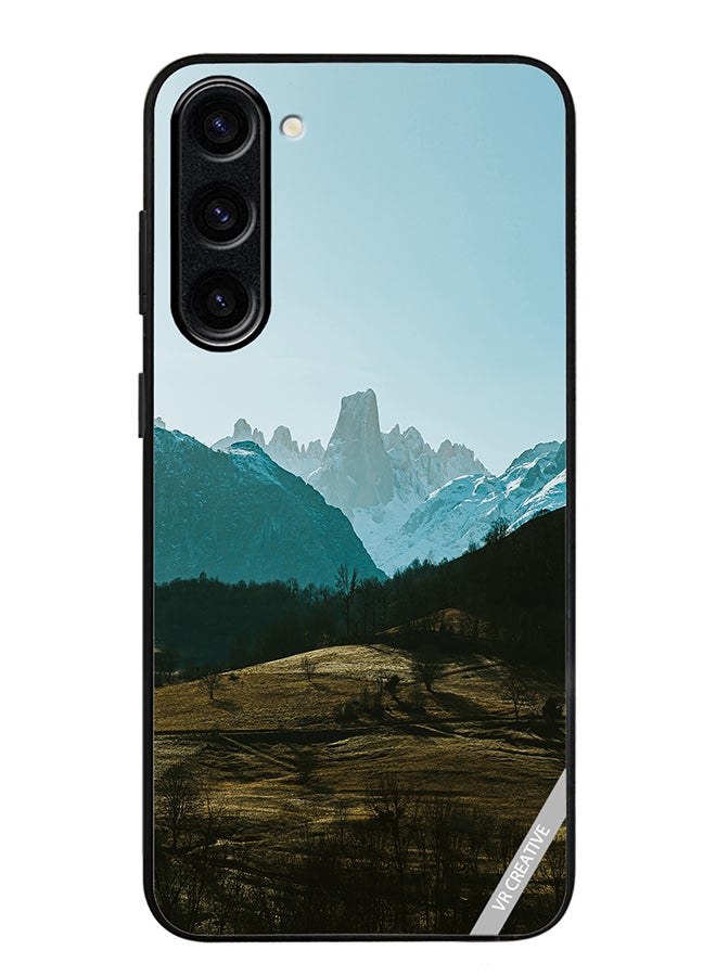 VR CREATIVE Protective Case Cover For Samsung Galaxy S24 Plus Green Hills Design Multicolour - Image 1