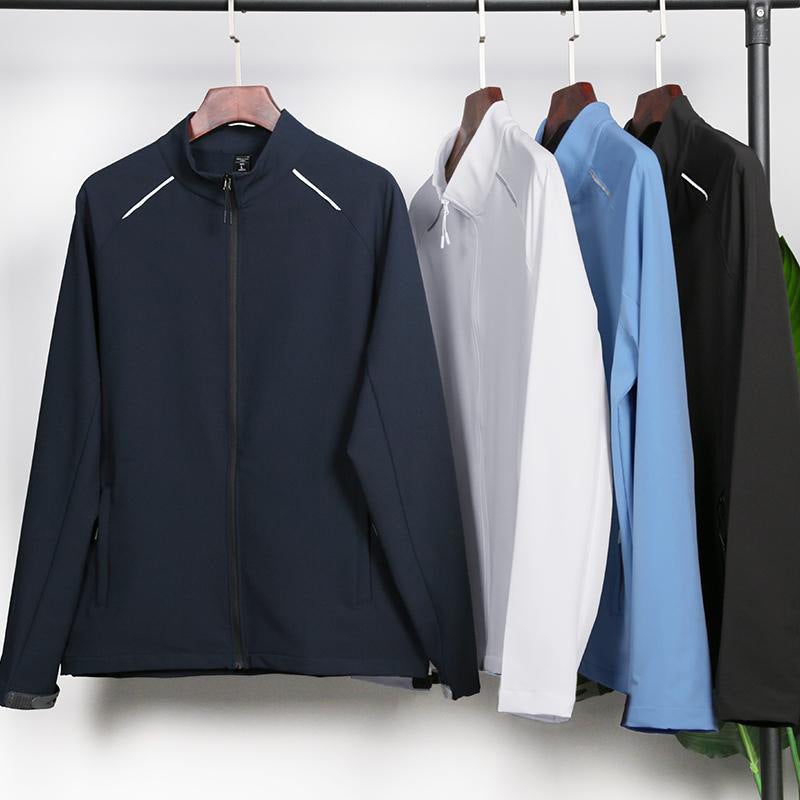 Cycling Running Training Long-Sleeved Fitness Clothes Quick-Drying Sports Jacket Men'S And Women'S Loose Slimming Waterproof Windbreaker - Image 3