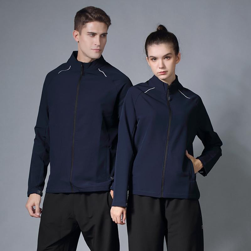 Cycling Running Training Long-Sleeved Fitness Clothes Quick-Drying Sports Jacket Men'S And Women'S Loose Slimming Waterproof Windbreaker - Image 2