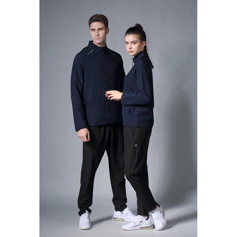 Cycling Running Training Long-Sleeved Fitness Clothes Quick-Drying Sports Jacket Men'S And Women'S Loose Slimming Waterproof Windbreaker - Image 4