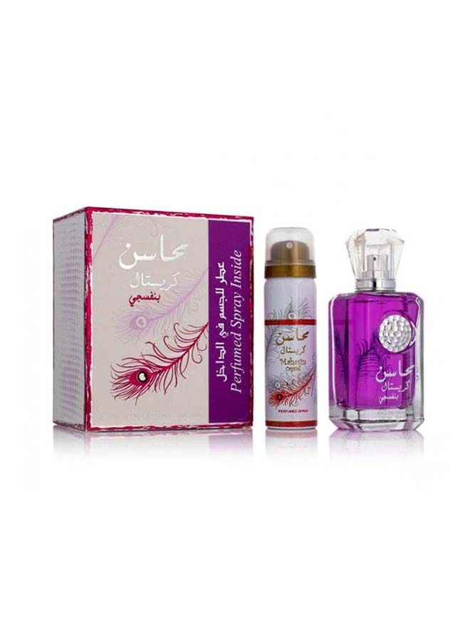 لطافة محاسن كريستال فيوليت EDP & مزيل عرق