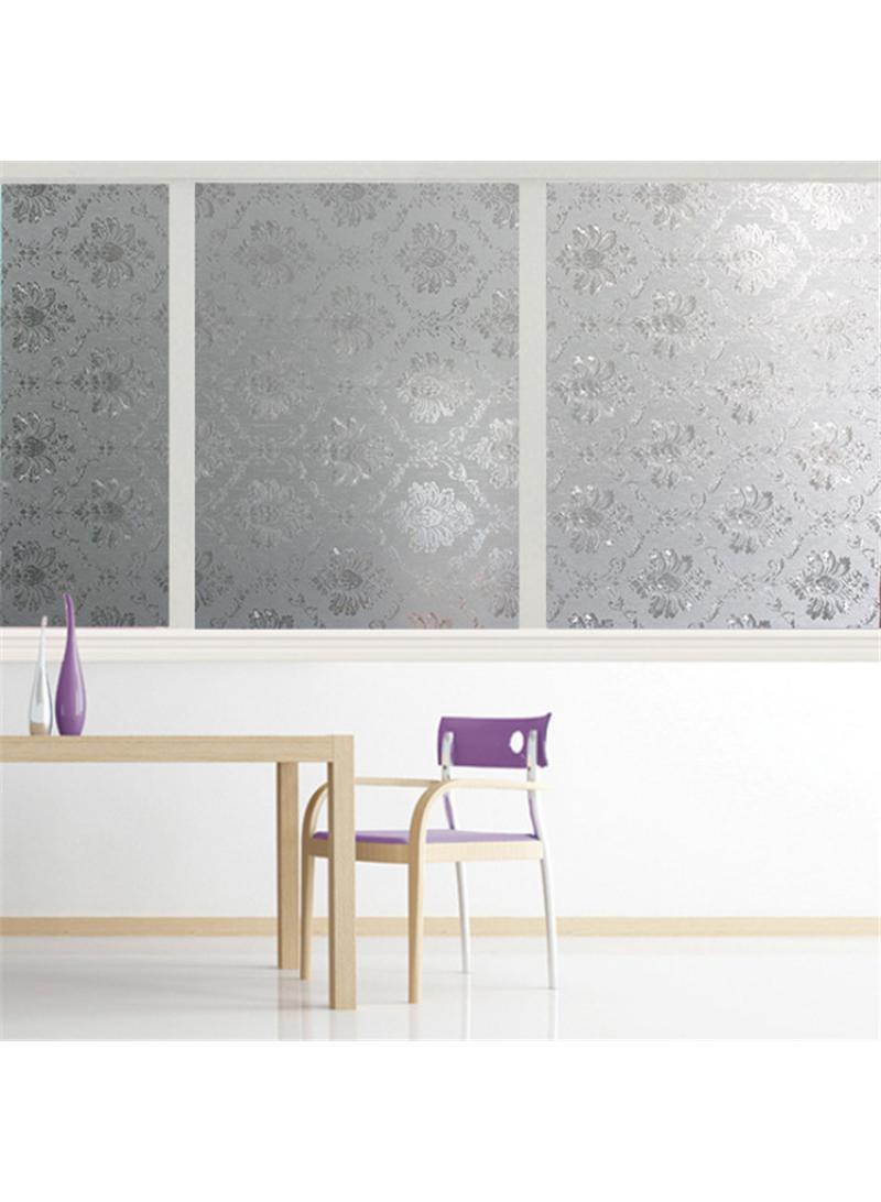 Y&D Window Film Decorative Privacy No Glue Glass Sticker For Door Home House Ofiice Heat Control Anti UV 45 x 200 cm  - Image 4