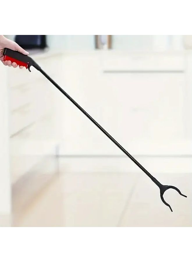 1 Piece Metal Trash Grabber Tool 23 62 Inch Ergonomic Non Slip Grip Household Outdoor - Image 1