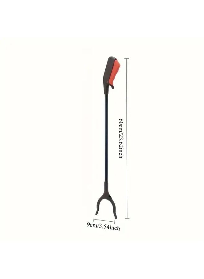 1 Piece Metal Trash Grabber Tool 23 62 Inch Ergonomic Non Slip Grip Household Outdoor - Image 3