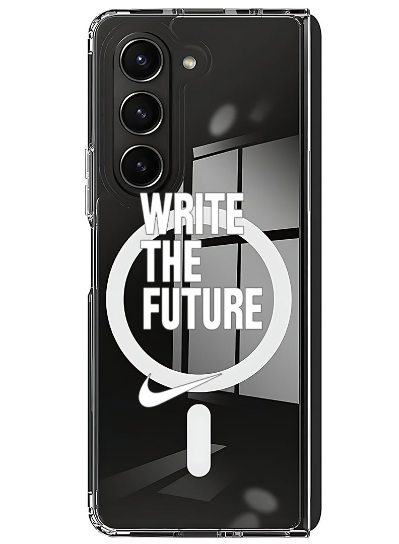 Theodor Magnetic Case for Samsung Galaxy Z Fold 6 Compatible with MagSafe Wireless Charging, Shockproof Phone Bumper Cover write-the-future - Image 1