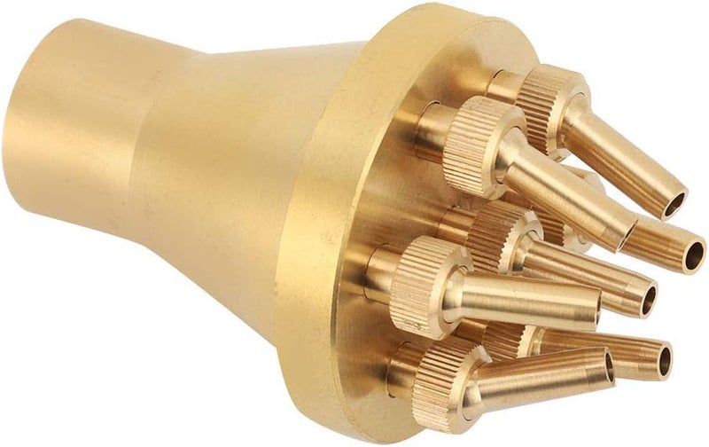 Fdit FNPT 1" DN25 2 Tier Center Straight Fountain Nozzle Garden Pond Spray pond fountain head Tool for Home Garden - Image 4
