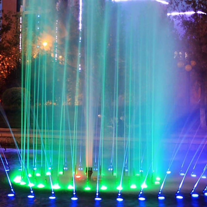 Fdit FNPT 1" DN25 2 Tier Center Straight Fountain Nozzle Garden Pond Spray pond fountain head Tool for Home Garden - Image 1