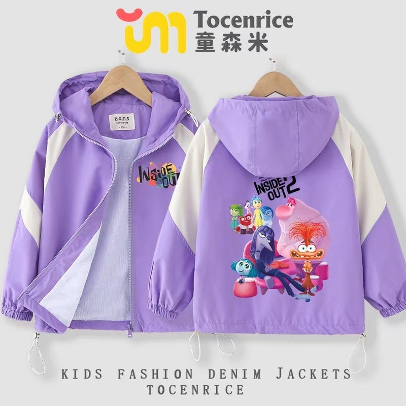 Mind Secret Force Inside Out 2 Clothes Children'S Coat Autumn Clothes Boys Jacket Fashion - Image 3