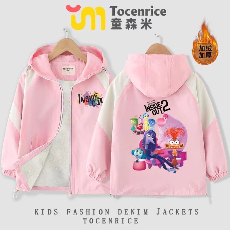 Mind Secret Force Inside Out 2 Clothes Children'S Coat Autumn Clothes Boys Jacket Fashion - Image 1