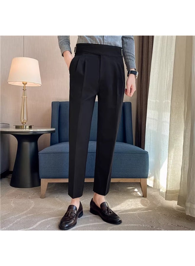 Shougu Men's Fashionable Casual Business Suit Pants 