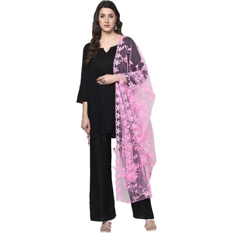 womens Dp-718 Dupatta pack of 1 - Image 3