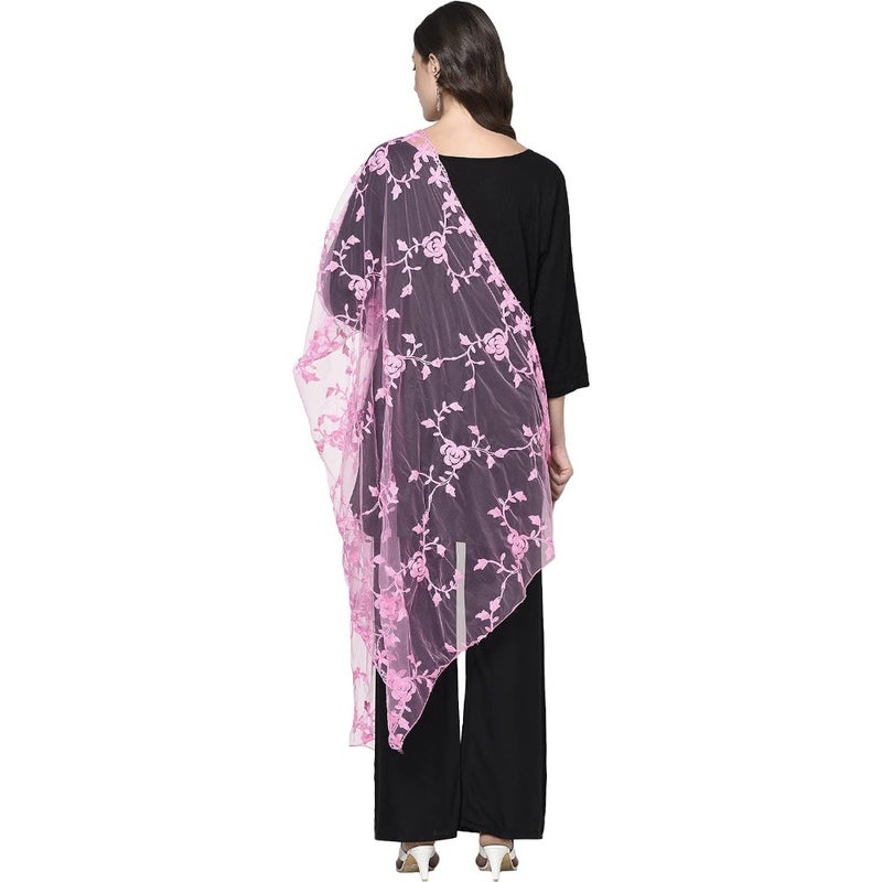 womens Dp-718 Dupatta pack of 1 - Image 4