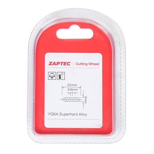 Zaptec 22mm Tungsten Carbide Tile Scoring Wheel with Bearing - 22 x 6 x 6 mm Replacement Blade for Manual Tile Cutters - 30,000m Cutting Life - Includes Storage Case, Bolt, and Nut - Image 4