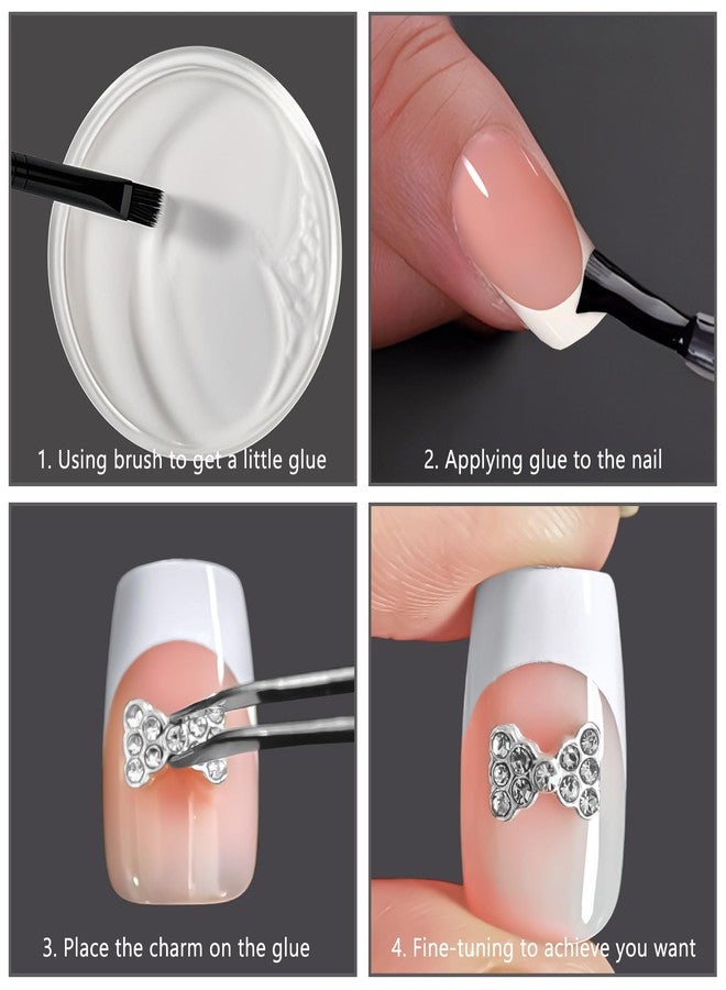 Lifextol 30pc Nail Charms for Women Nail Gems Rhinestones for Nails Decoration - Image 4