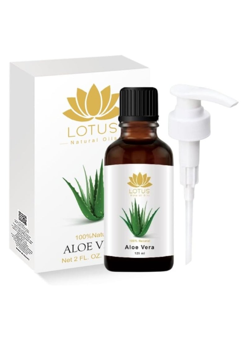 Lotus Lotus Aloe Vera Oil-125ml  - Image 1