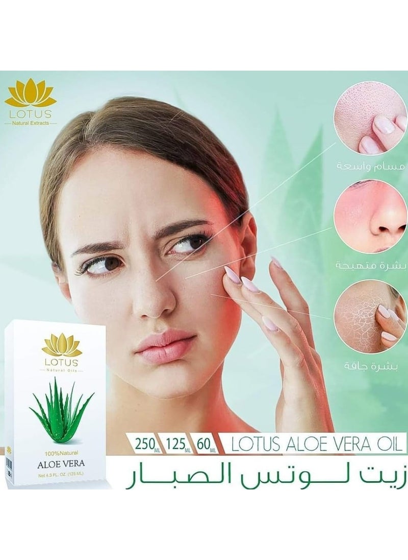 Lotus Lotus Aloe Vera Oil-125ml  - Image 3