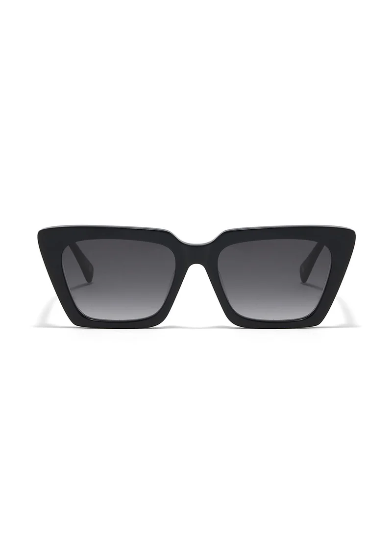 30Sundays Ember,Women Sunglasses, Cat Eye Sunglasses, UV Protection: UV400 (Black,Black)